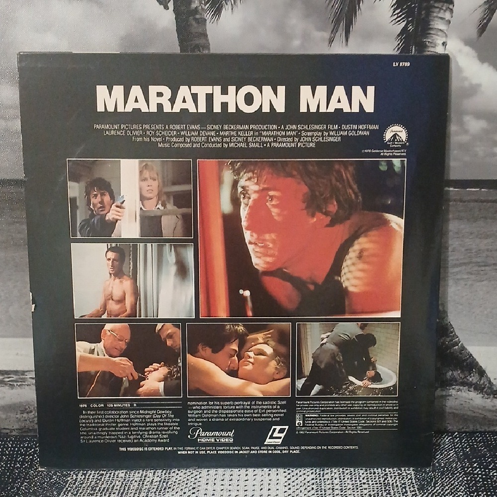 Marathon Man LaserDisc - Picture 2 of 2